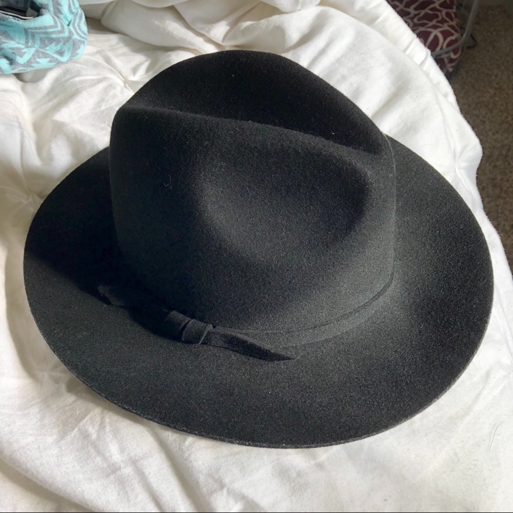 Banana Republic 100% Wool Black Hat